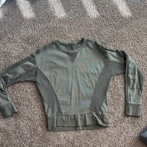 Athleta Olive Green Sweatshirt